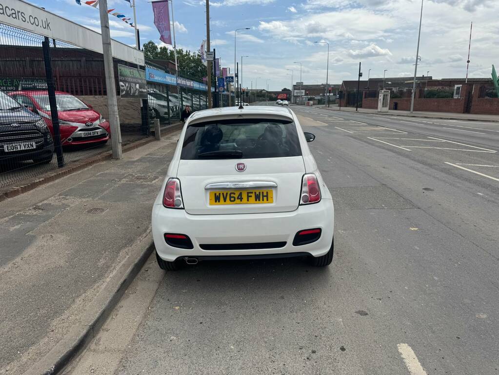Fiat 500 1.2 S WV64FWH White #2