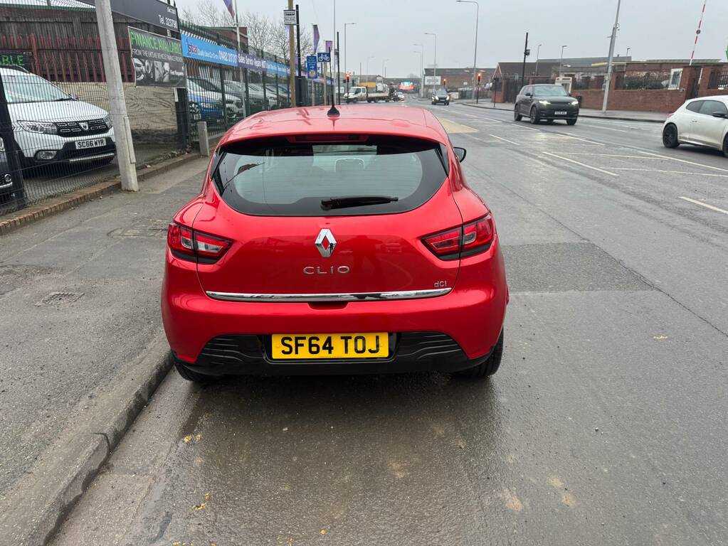 Renault Clio 1.5 Dci 90 Dynamique Medianav Energy Red