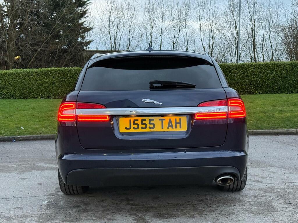 Jaguar XF 2.2D Luxury Sportbrake Euro 5 S S J555TAH Blue #4
