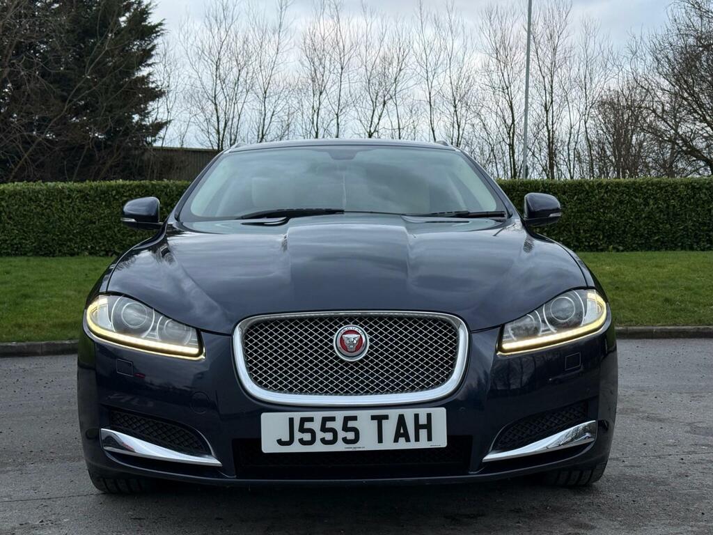 Jaguar XF 2.2D Luxury Sportbrake Euro 5 S S J555TAH Blue #2
