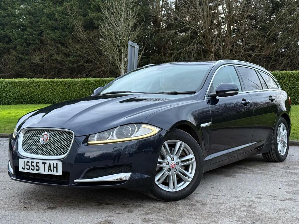 Jaguar XF 2.2D Luxury Sportbrake Euro 5 S S J555TAH Blue #3