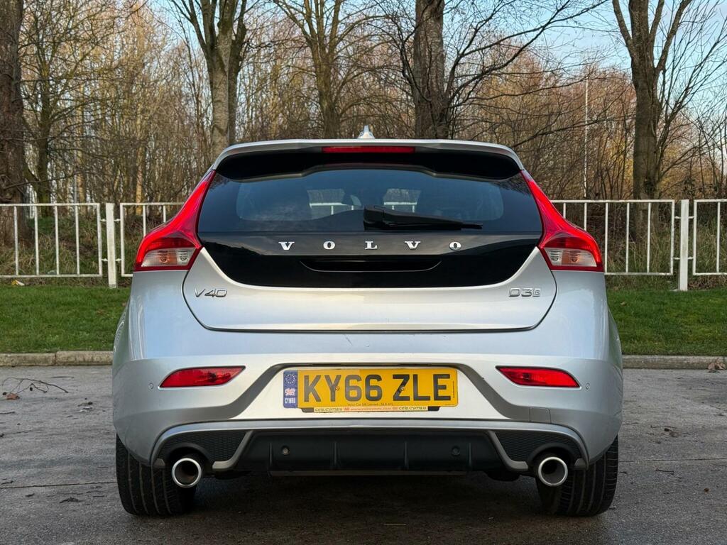 Volvo V40 2.0 D3 R-design Euro 6 S S KY66ZLE Silver #6
