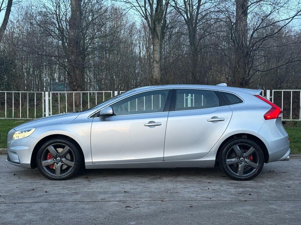 Volvo V40 2.0 D3 R-design Euro 6 S S KY66ZLE Silver #5