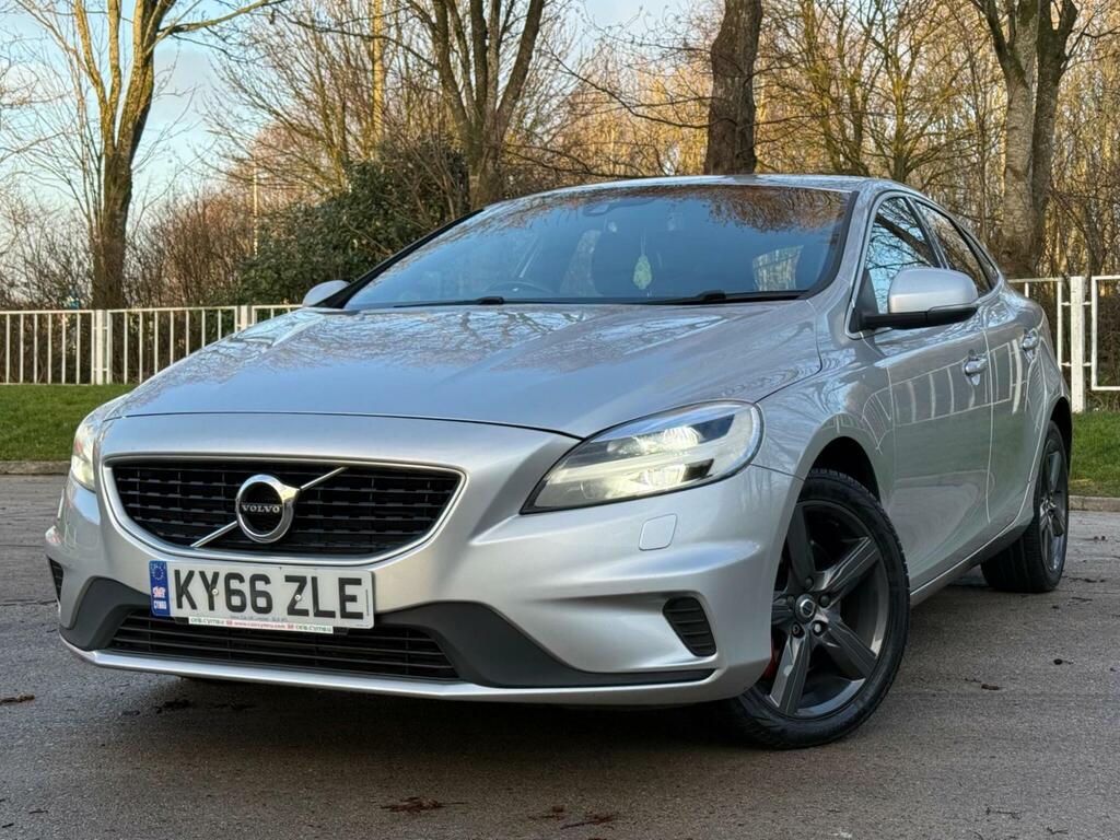 Volvo V40 2.0 D3 R-design Euro 6 S S KY66ZLE Silver #3