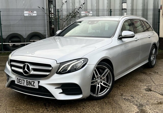 Mercedes-Benz E Class 2.0 E220d Amg Line Estate G-tronic Eur OE17BNZ Silver #2