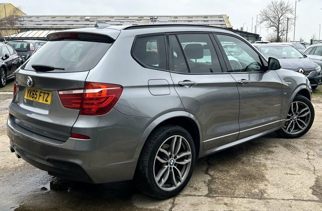 BMW X3 2.0 20D M Sport Suv Xdrive Euro 6 YK65FTZ Grey #4