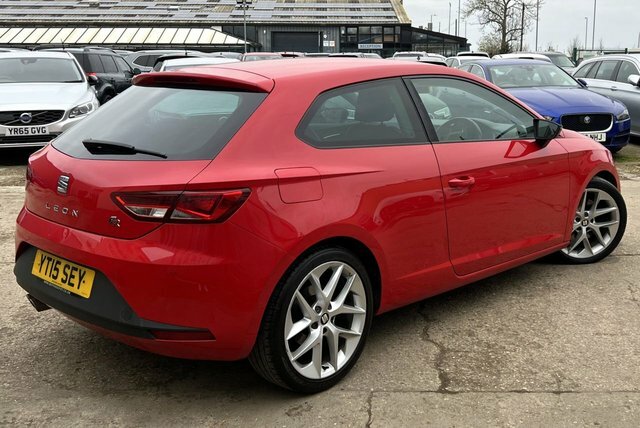 Seat Leon 2.0 Tdi Cr Fr Sport Coupe Dsg Euro 5 S Red #3
