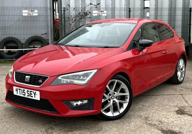 Seat Leon 2.0 Tdi Cr Fr Sport Coupe Dsg Euro 5 S Red #2