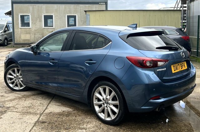 Mazda 3 2.0 Skyactiv-g Sport Nav Hatchback Manu DA17BFK Blue #4