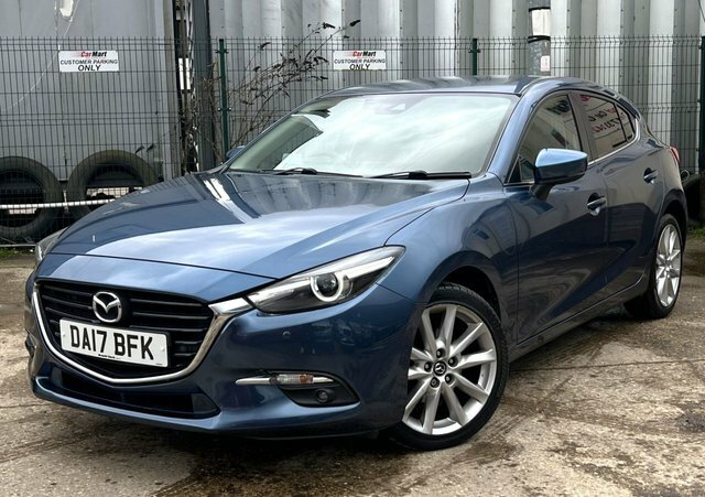 Mazda 3 2.0 Skyactiv-g Sport Nav Hatchback Manu DA17BFK Blue #2
