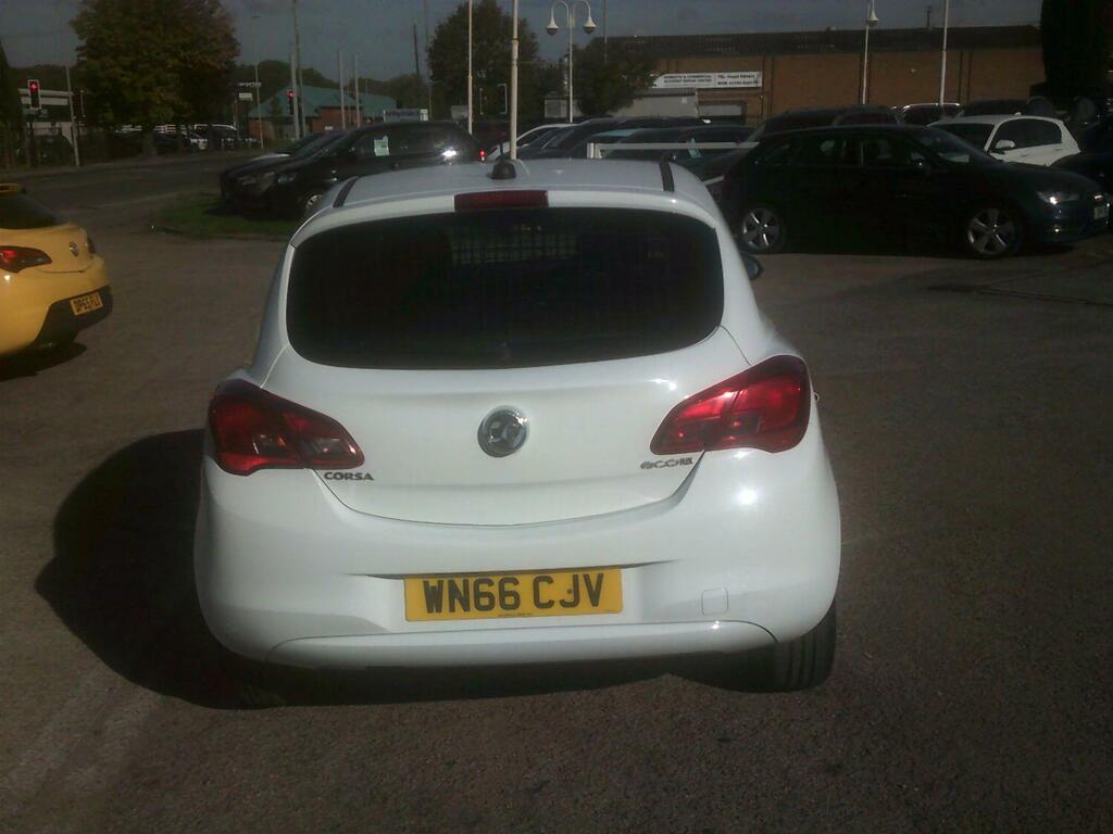 Vauxhall Corsa Cdti Ecoflex Ss WN66CJV White #5