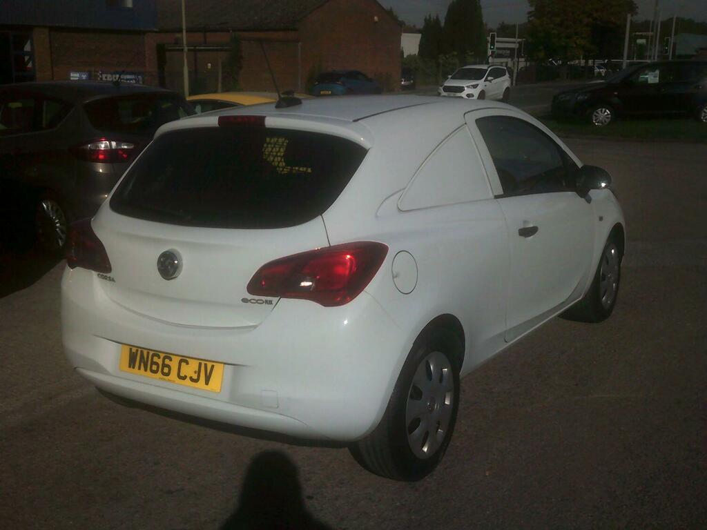 Vauxhall Corsa Cdti Ecoflex Ss WN66CJV White #4
