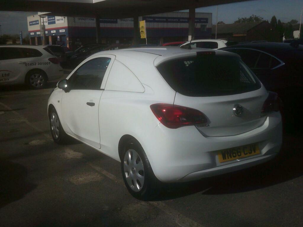 Vauxhall Corsa Cdti Ecoflex Ss WN66CJV White #6