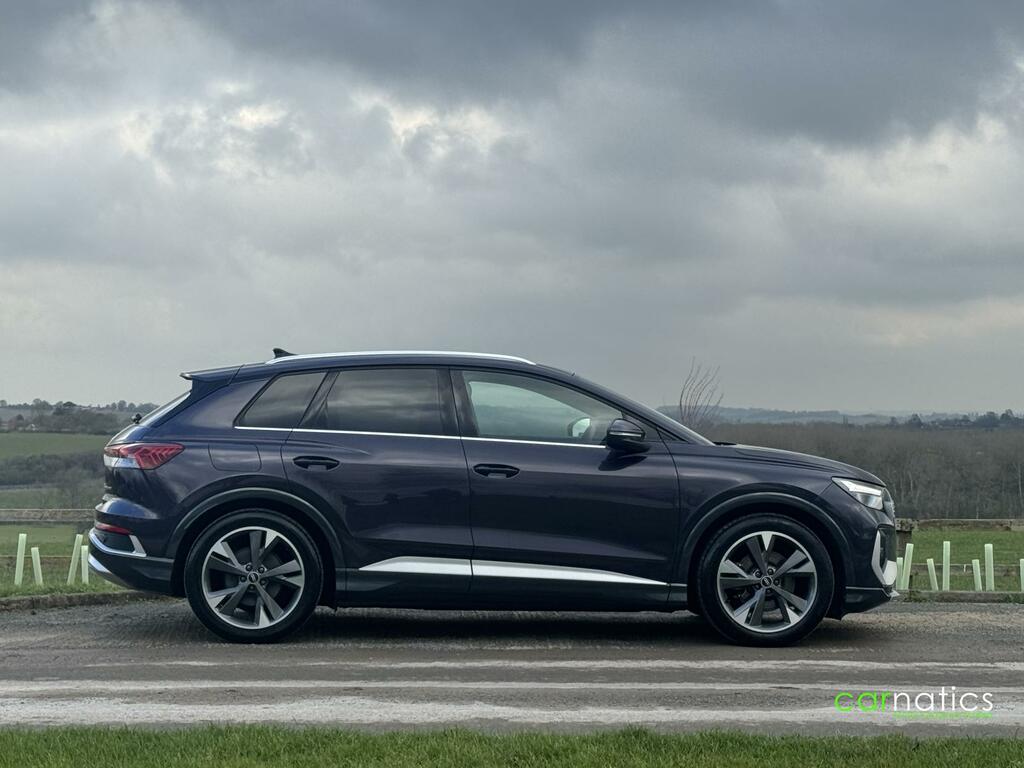 Audi Q4 E Tron 35 S Line Suv 55Kwh 170 Ps Purple #2