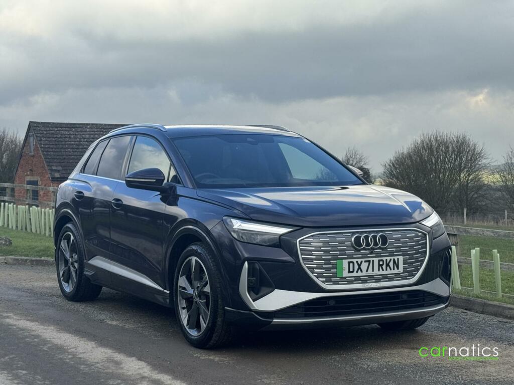 Audi Q4 E Tron 35 S Line Suv 55Kwh 170 Ps Purple