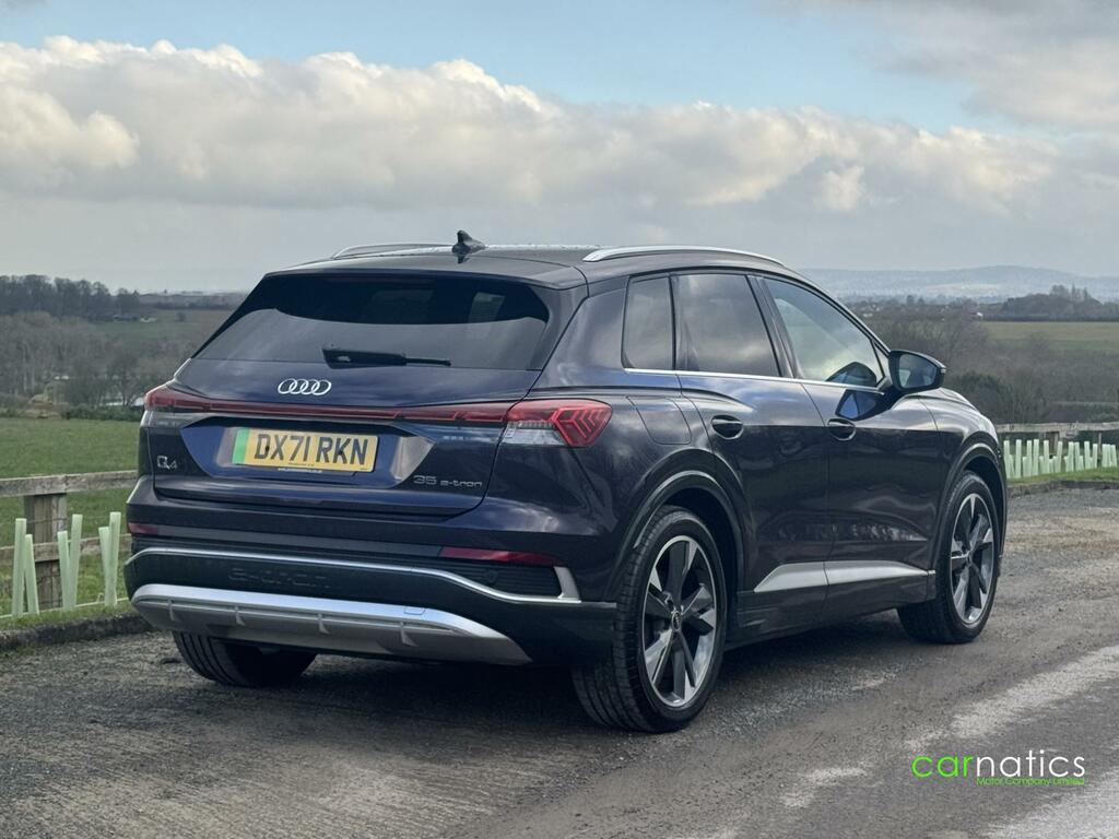 Audi Q4 E Tron 35 S Line Suv 55Kwh 170 Ps Purple #3