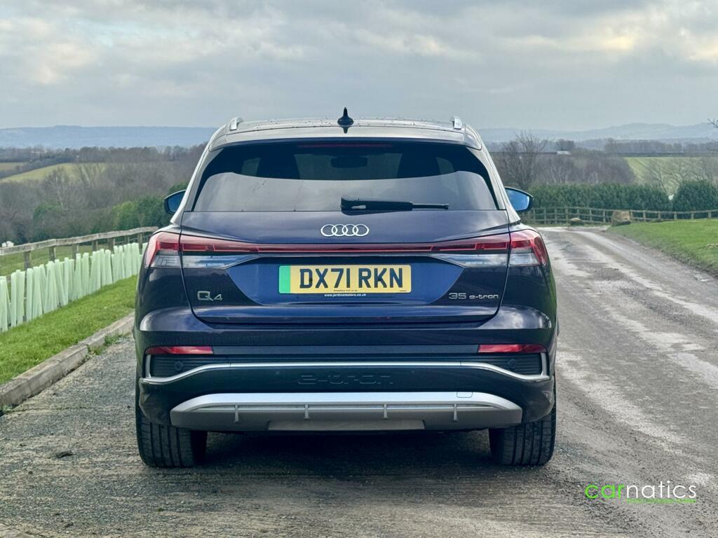 Audi Q4 E Tron 35 S Line Suv 55Kwh 170 Ps Purple #4