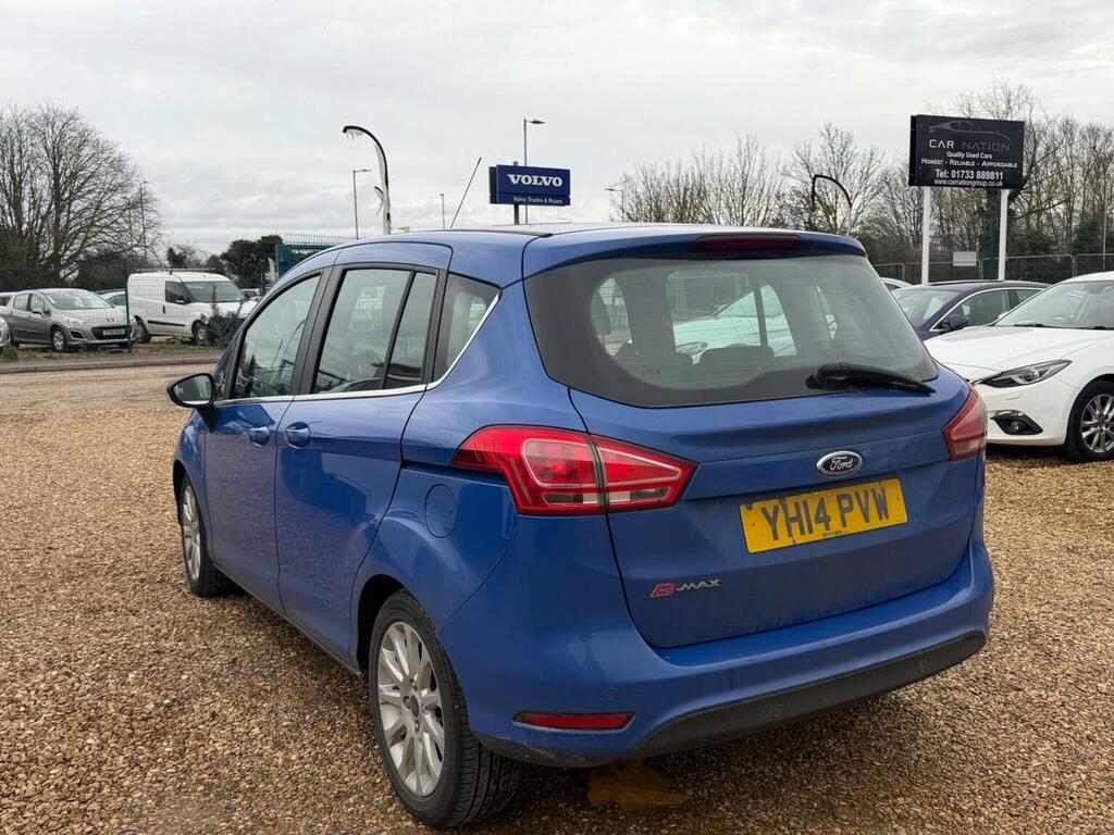 Ford B-Max Mpv 1.6 Tdci Titanium Euro 5 201414 YH14PVW Blue #4