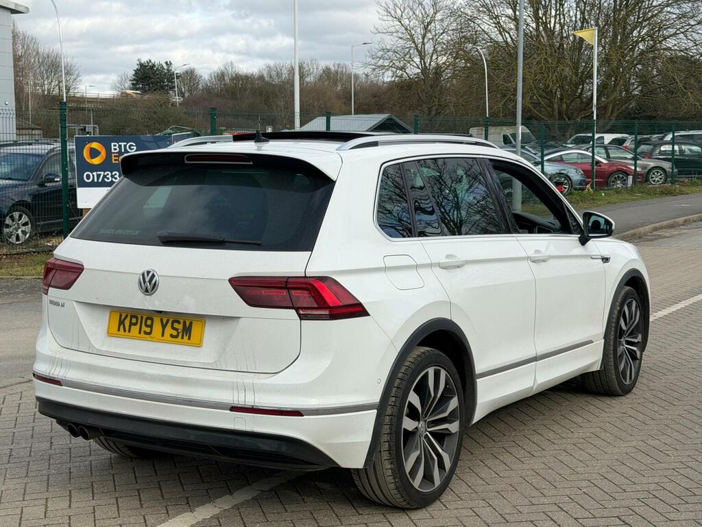 Volkswagen Tiguan Suv 2.0 Tdi R-line Dsg Euro 6 Ss 201919 KP19YSM White #3