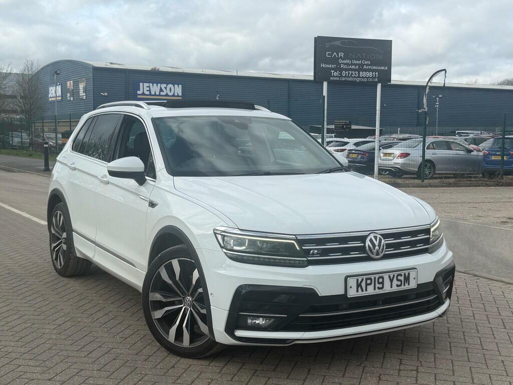 Volkswagen Tiguan Suv 2.0 Tdi R-line Dsg Euro 6 Ss 201919 KP19YSM White