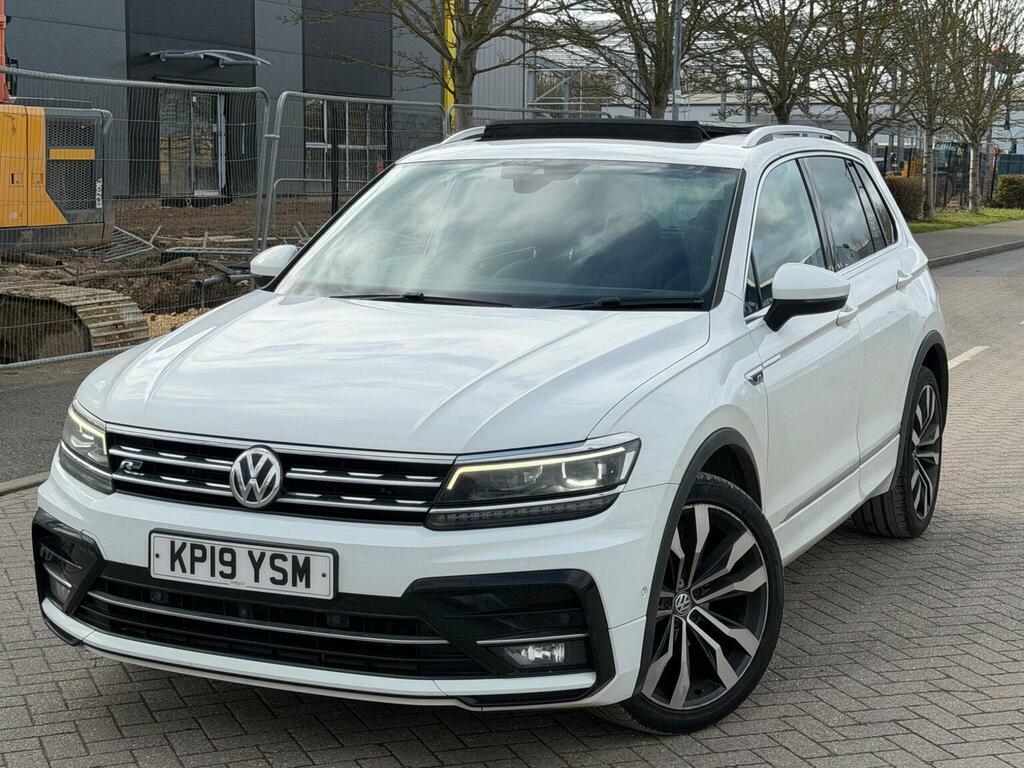 Volkswagen Tiguan Suv 2.0 Tdi R-line Dsg Euro 6 Ss 201919 KP19YSM White #2