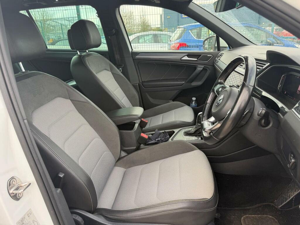 Volkswagen Tiguan Suv 2.0 Tdi R-line Dsg Euro 6 Ss 201919 KP19YSM White #6