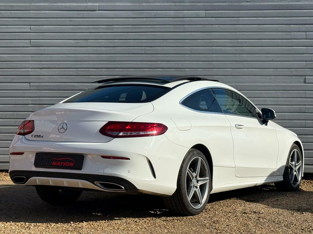 Mercedes-Benz C Class 2.1 C250d Amg Line Premium G-tronic Euro 6 Ss BJ66WAO White #4
