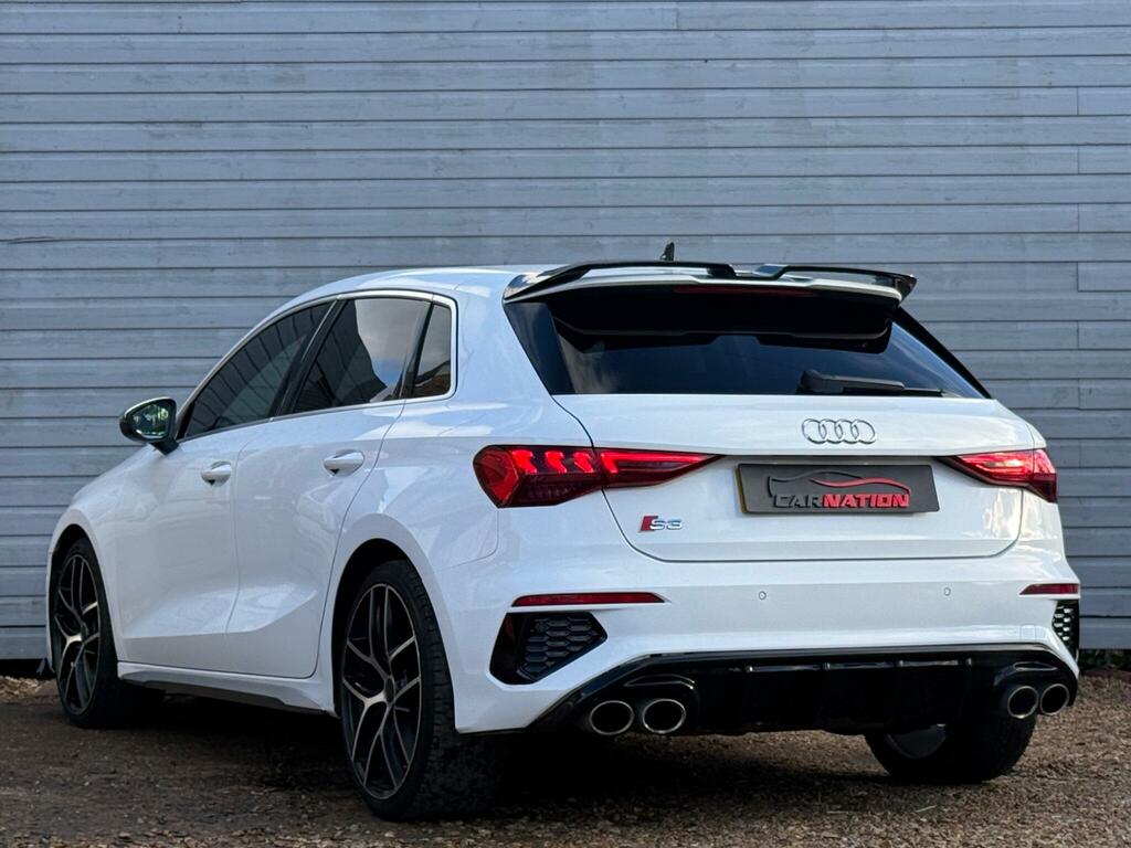 Audi S3 2.0 Tfsi Sportback S Tronic Quattro Euro 6 Ss 5 HJ22GSV White #4