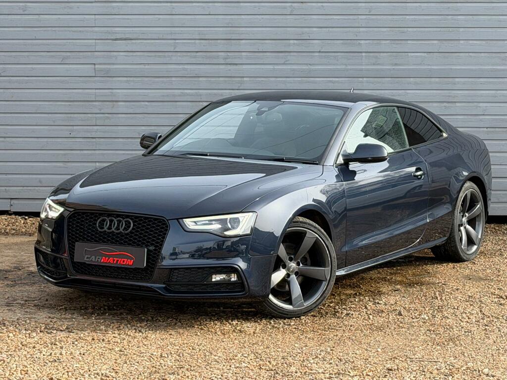 Audi A5 2.0 Tdi Black Edition S Tronic Quattro Euro 5 Ss LG64ZKS Blue #6