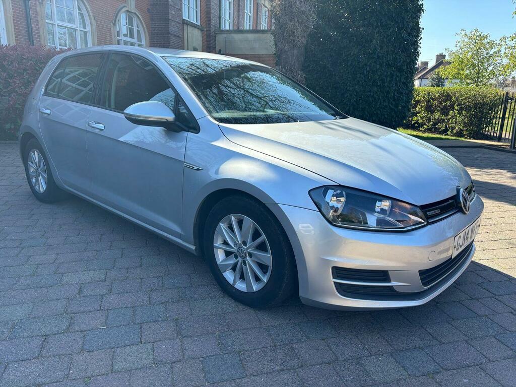 Volkswagen Golf 1.6 Tdi Bluemotion GJ14WFP Silver #3