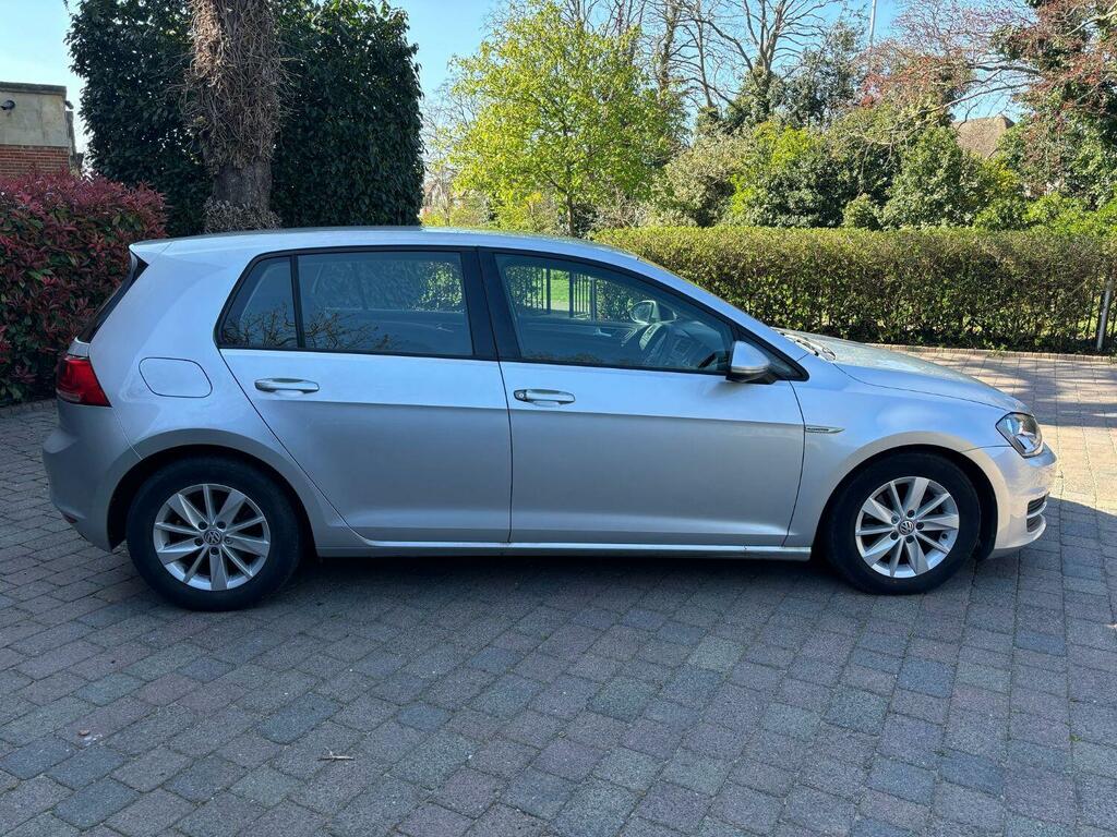 Volkswagen Golf 1.6 Tdi Bluemotion GJ14WFP Silver #5
