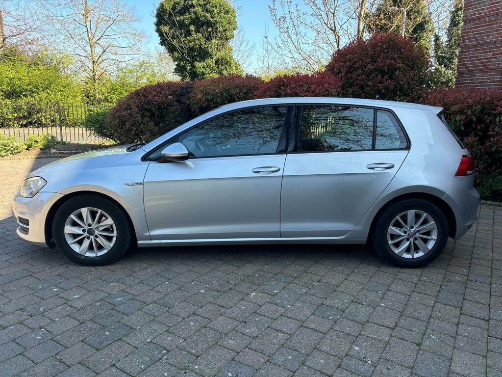 Volkswagen Golf 1.6 Tdi Bluemotion GJ14WFP Silver #6