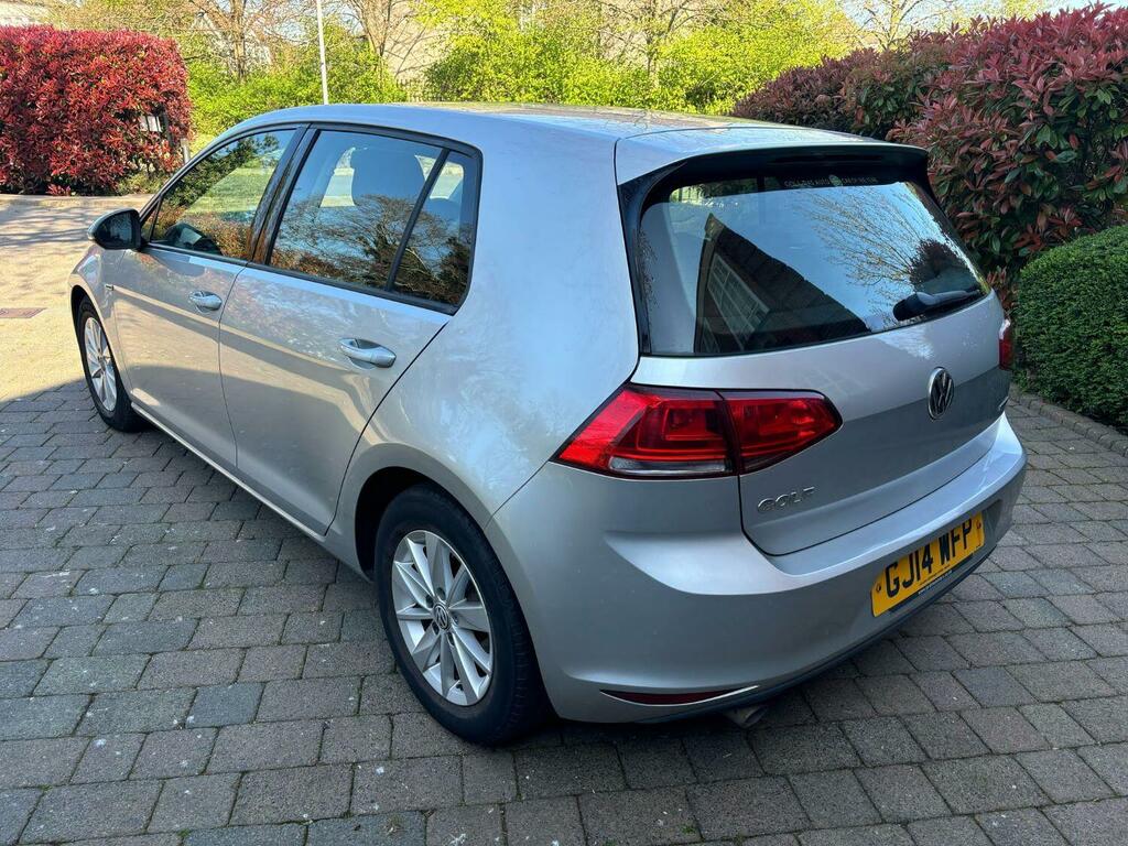 Volkswagen Golf 1.6 Tdi Bluemotion GJ14WFP Silver #2