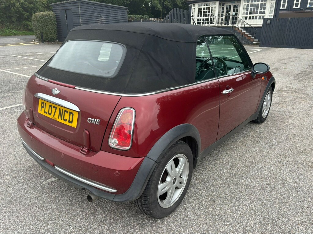 Mini Convertible 1.6 One Convertible PL07NCD Red #4