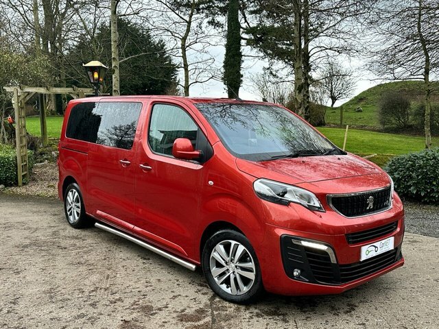 Peugeot Traveller 2019 2.0 Hdi Allure Wheelchair Access180 Bhp Red
