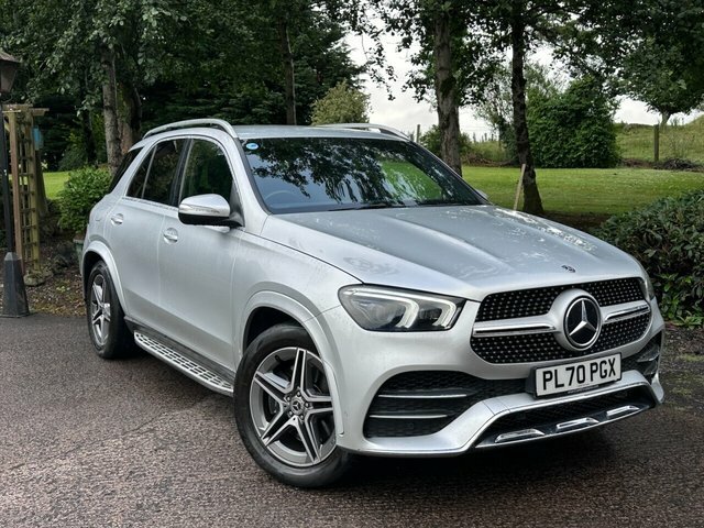 Mercedes-Benz GLE Class 2021 2.0 Gle300d Amg Line Premium Suv Silver
