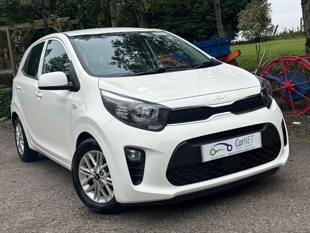 Kia Picanto 2022 1.0 Dpi 2 Hatchback Amt Euro 6 S XGZ4478 White #5