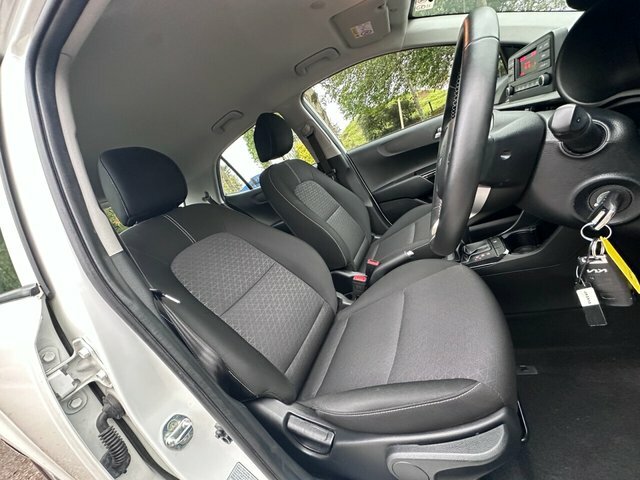 Kia Picanto 2022 1.0 Dpi 2 Hatchback Amt Euro 6 S XGZ4478 White #2