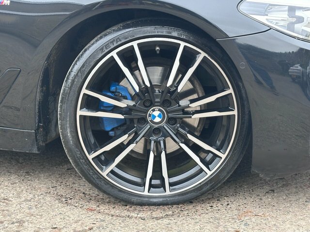 BMW 5 Series 2018 2.0 520D M Sport Saloon Euro JE03TOW Black #4