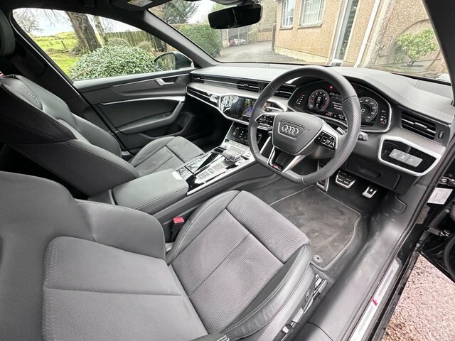 Audi A6 Avant 2024 2.0 Tfsi 45 Black Edition Estate S Black #4