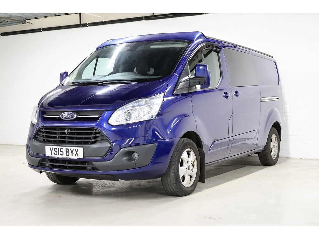Ford Transit Custom Tdci 290 Limited YS15BYX Blue #3