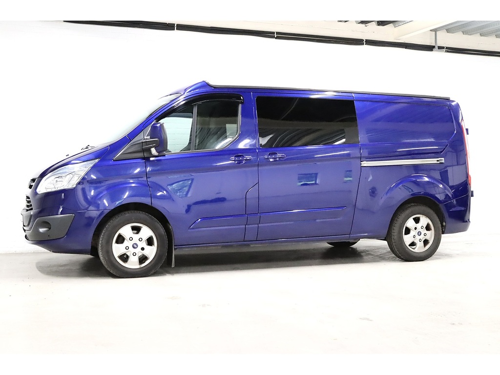 Ford Transit Custom Tdci 290 Limited YS15BYX Blue #4