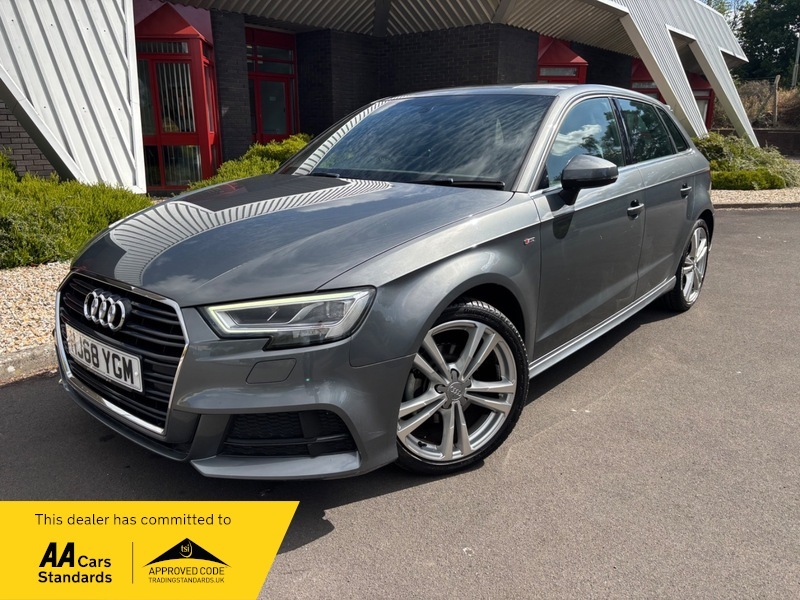 Audi A3 Sportback Tfsi S Line Grey