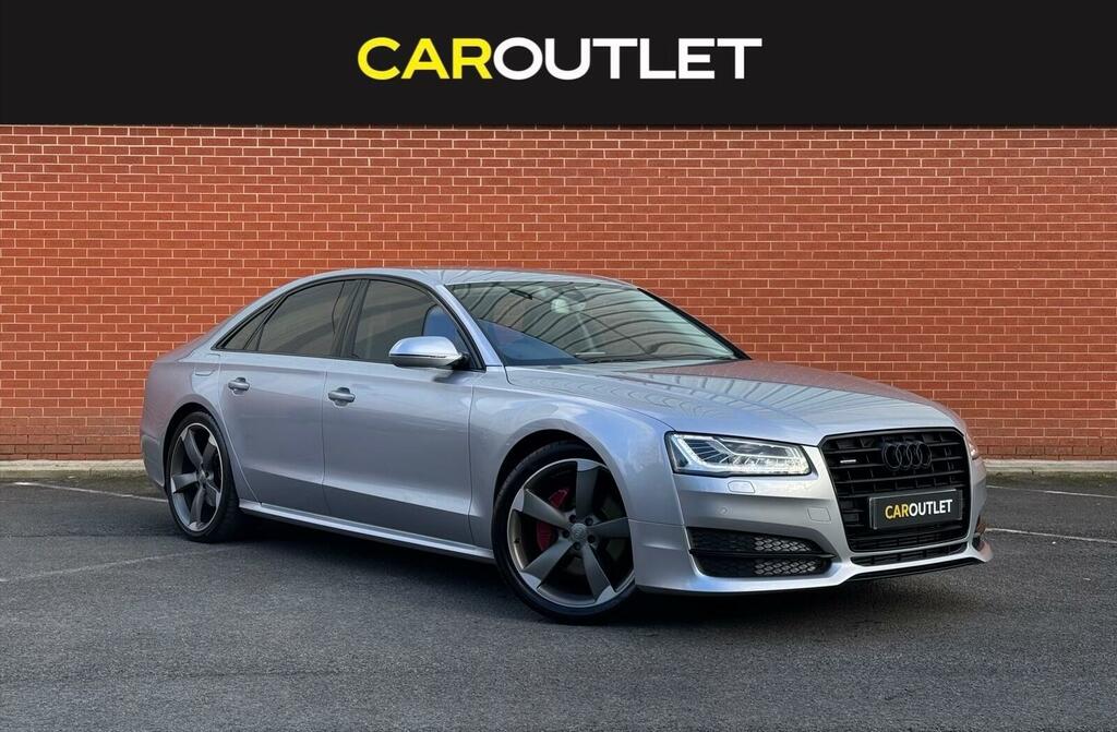 Audi A8 3.0 Tdi V6 Black Edition Tiptronic Quattro Euro 6 Silver