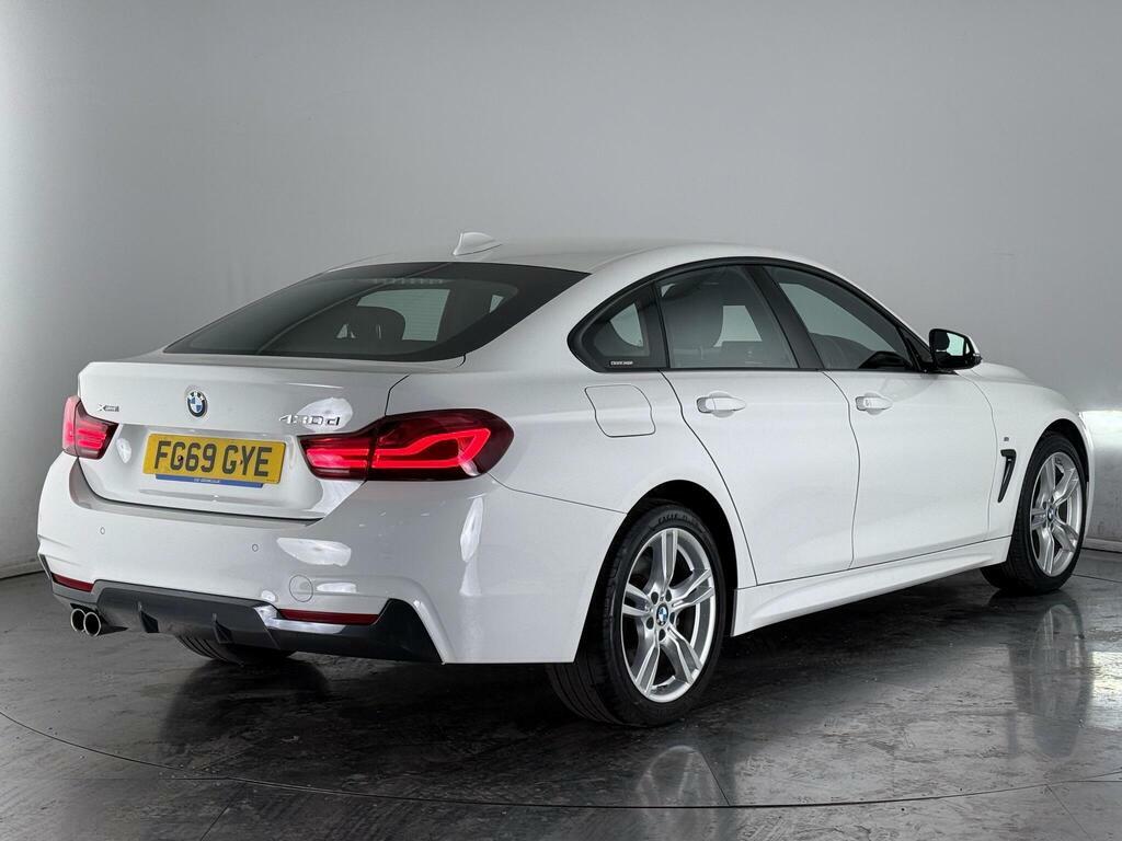 BMW 4 Series Gran Coupe 3.0 430D M Sport Xdrive Euro 6 Ss White #4