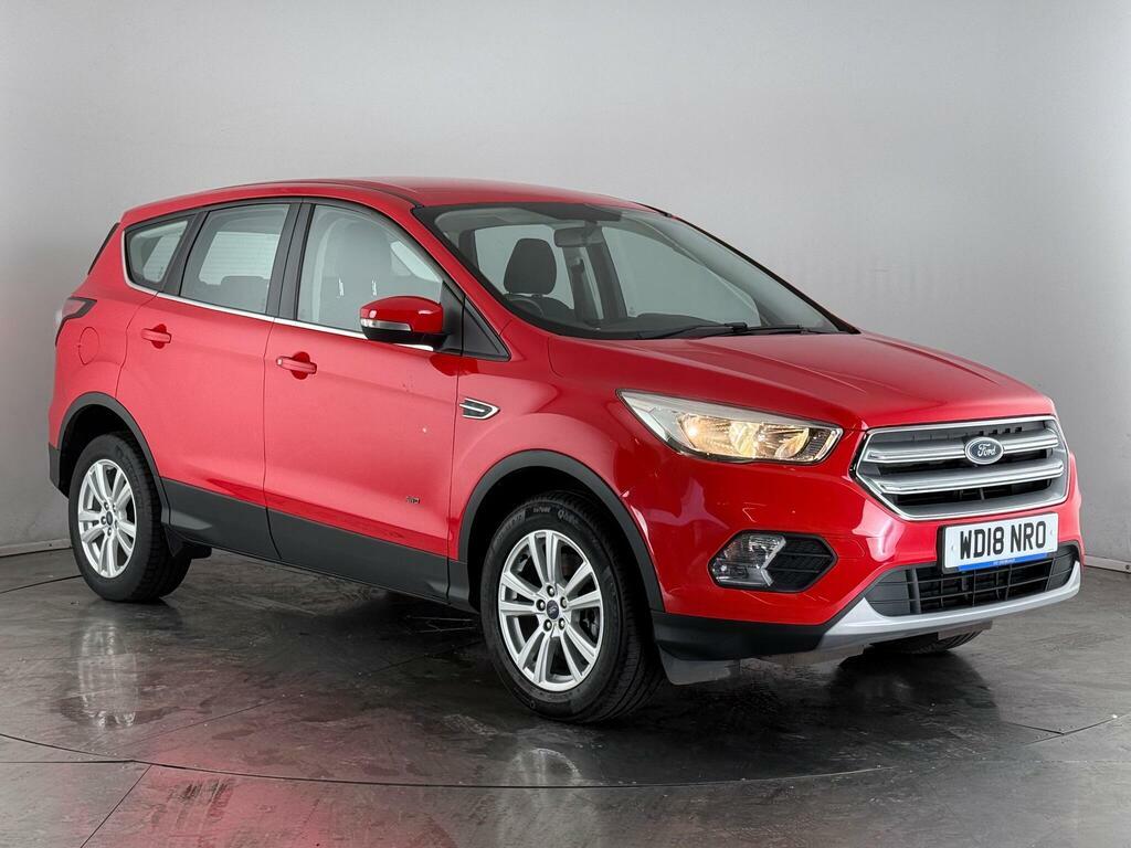 Ford Kuga 2.0 Tdci Ecoblue Zetec Awd Euro 6 Ss WD18NRO Red