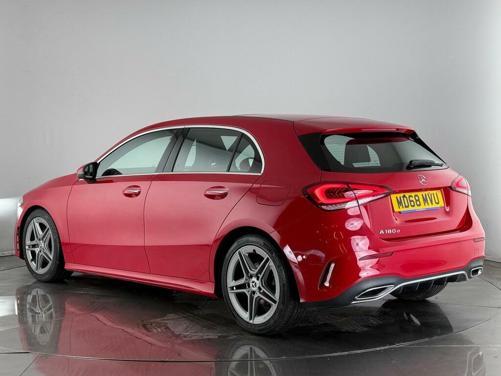 Mercedes-Benz A Class 1.5 A180d Amg Line Premium Plus 7G-dct Euro 6 S MD68MVU Red #4