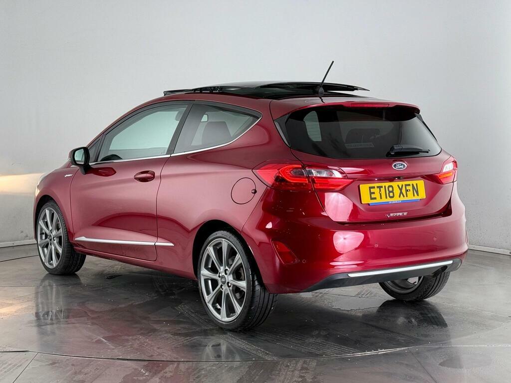 Ford Fiesta 1.0T Ecoboost Vignale Euro 6 Ss ET18XFN Red #4