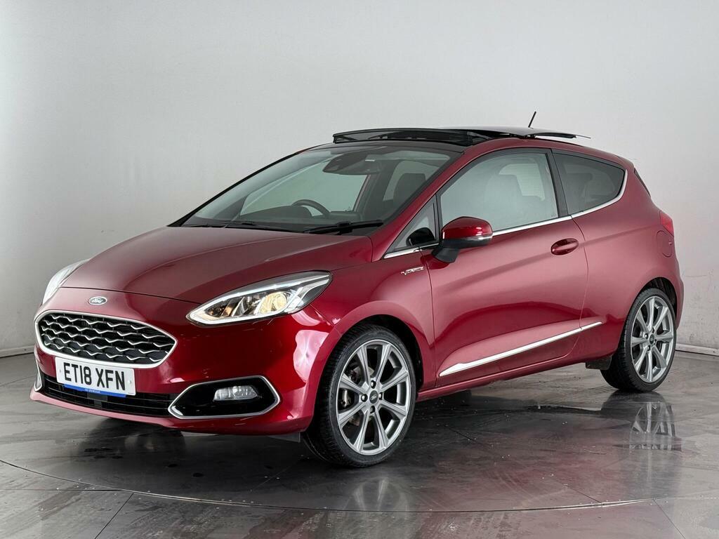 Ford Fiesta 1.0T Ecoboost Vignale Euro 6 Ss ET18XFN Red #2
