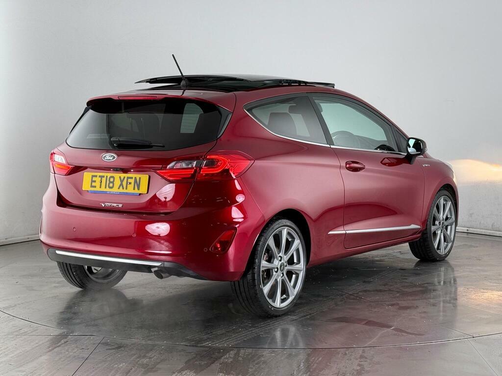 Ford Fiesta 1.0T Ecoboost Vignale Euro 6 Ss ET18XFN Red #3